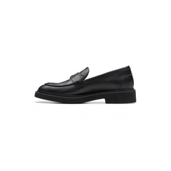 Pantofi loafer de piele cu catarame ieftina