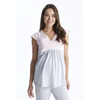 Pijama lunga pentru gravide