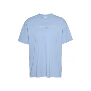Tricou din bumbac organic cu broderie logo
