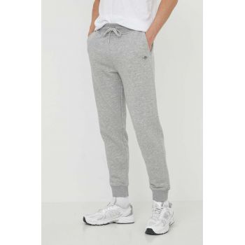 Gant pantaloni de trening culoarea gri, melanj de firma originali