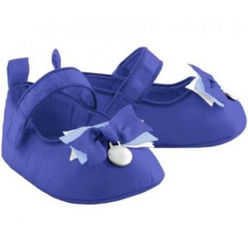 Pantofi albastri din material textil (9286) cu bareta, 15 ieftina