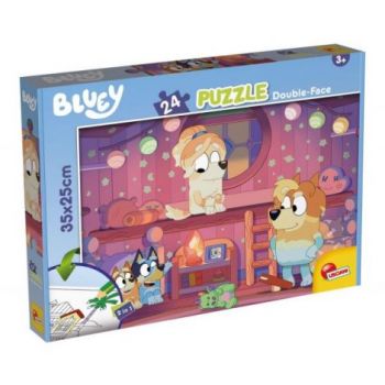 Puzzle de colorat - bluey si ora de povesti (24 piese) ieftin