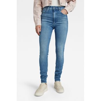 Blugi skinny cu talie inalta