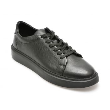 Pantofi casual GRYXX negri, M71621, din piele naturala de firma originali