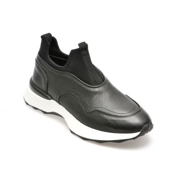 Pantofi casual GRYXX negri, M72921, din piele naturala de firma originali