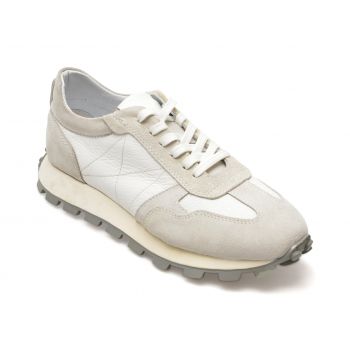 Pantofi sport GRYXX albi, M73191, din piele naturala de firma originali