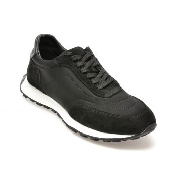 Pantofi sport GRYXX negri, KL24021, din material textil de firma originali