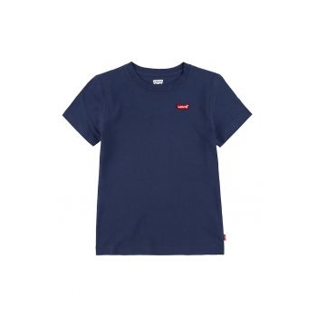 Tricou cu decolteu la baza gatului si logo