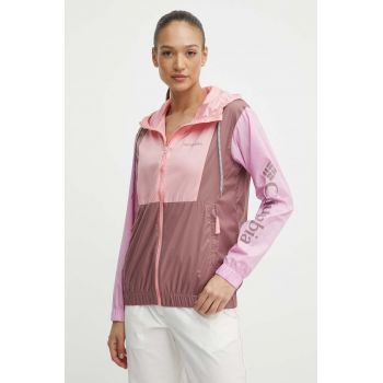 Columbia windbreaker TERREX Lily Basin culoarea roz 2034931 ieftina