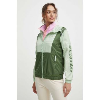 Columbia windbreaker TERREX Lily Basin culoarea verde 2034931 ieftina