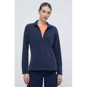 Jack Wolfskin hanorac Taunus culoarea turcoaz, uni 1711391