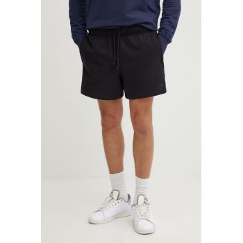 New Balance pantaloni scurti din bumbac culoarea negru
