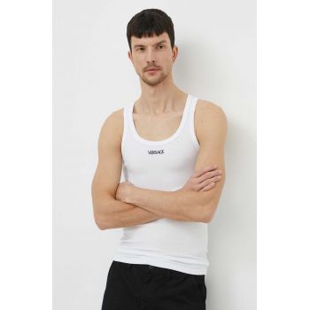 Versace tricou barbati, culoarea alb