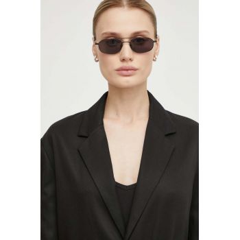 AllSaints ochelari de soare femei, culoarea negru