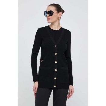 MICHAEL Michael Kors cardigan femei, culoarea negru, light