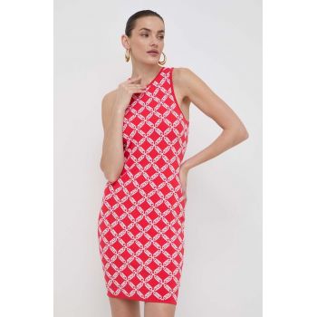 MICHAEL Michael Kors rochie culoarea rosu, mini, mulata la reducere