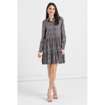 Rochie mini cu croiala in A