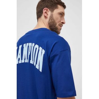 Champion tricou din bumbac barbati, cu imprimeu, 219855 ieftin