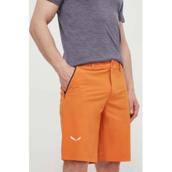 Salewa pantaloni scurți outdoor Puez Talveno culoarea portocaliu, 00-0000028884 de firma originali