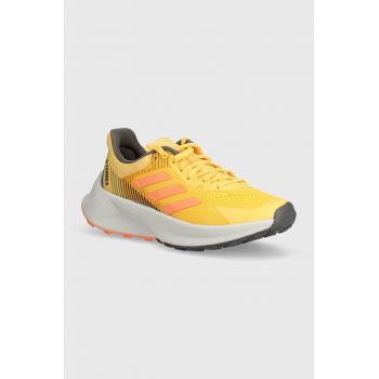 adidas TERREX pantofi Soulstride Flow femei, culoarea galben, ID7720