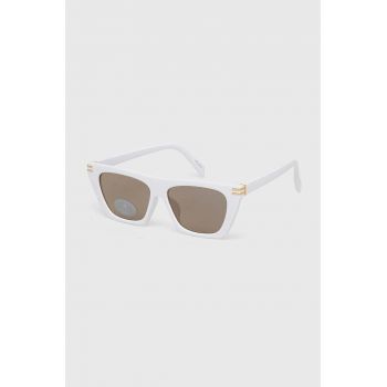 Aldo ochelari de soare LATROBE femei, culoarea alb, LATROBE.100 ieftini