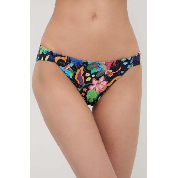 Desigual chiloti de baie culoarea negru