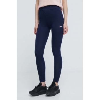 Fila colanti femei, culoarea albastru marin, neted