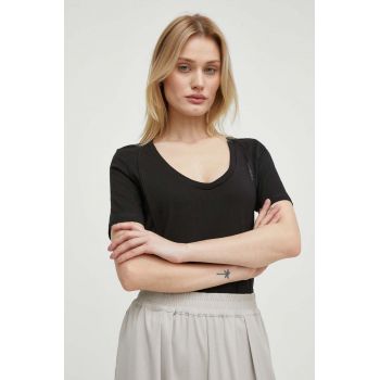 G-Star Raw tricou din bumbac femei, culoarea negru ieftin