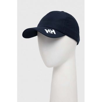 Helly Hansen șapcă culoarea bleumarin, cu imprimeu 67517