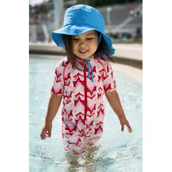 Reima costum de baie pentru bebeluși Atlantti culoarea rosu