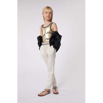 Karl Lagerfeld costum de baie dintr-o bucată pentru copii culoarea auriu de firma original