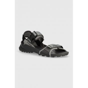 adidas TERREX sandale Hydroterra culoarea gri, IE8009 de firma originale
