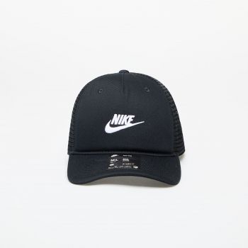 Nike Rise Cap Structured Trucker Cap Black/ Black/ White ieftin