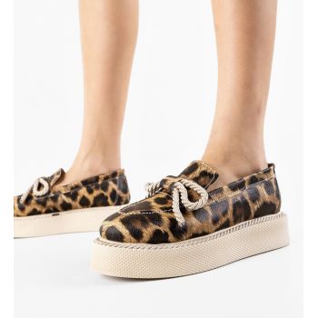 Pantofi Casual Leskus Print