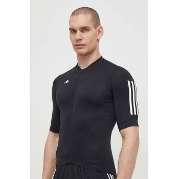 adidas Performance tricou de ciclism culoarea negru, cu imprimeu, IR7933