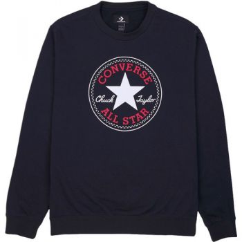 Bluza barbati Converse Converse Go-To All Star Patch Crew Standard Fit Sweatshirts 10025471-A01 ieftina