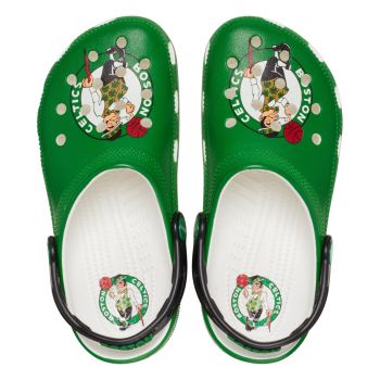 Saboti Crocs Classic NBA Boston Celtics Clog Alb - White de firma originali