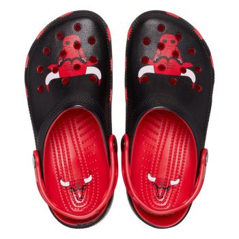 Saboti Crocs Classic NBA Chicago Bulls Clog Rosu - Varsity Red de firma originali