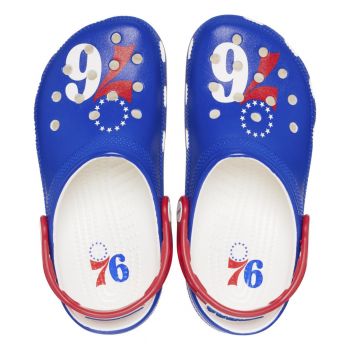 Saboti Crocs Classic NBA Philadelphia 76ers Clog Alb - White de firma originali