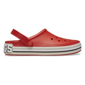 Saboti Crocs Off Court Logo Clog Rosu - Tomato de firma originali