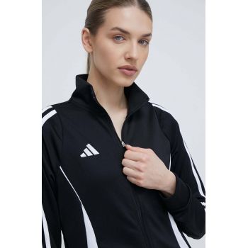 adidas Performance hanorac de antrenament Tiro24 culoarea negru, cu imprimeu, IJ9961