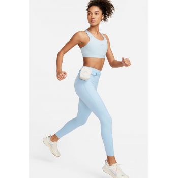 Colanti crop cu tehnologie Dri Fit pentru alergare Trailg