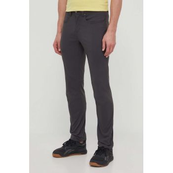 Helly Hansen pantaloni de exterior Holmen barbati, culoarea gri