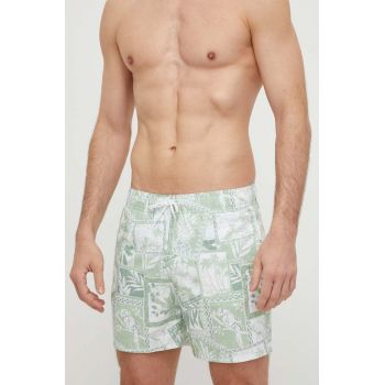 Hollister Co. pantaloni scurti de baie culoarea verde ieftin