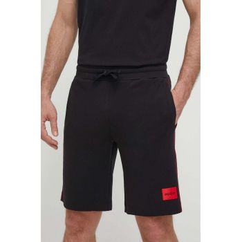 HUGO pantaloni scurți bărbați, culoarea negru 50510578