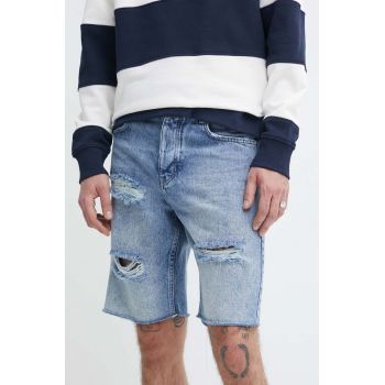 Karl Lagerfeld Jeans pantaloni scurti jeans barbati