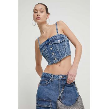 Karl Lagerfeld Jeans top din denim