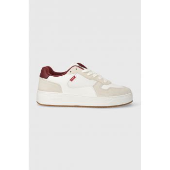 Levi's sneakers GLIDE culoarea alb, 235200.251