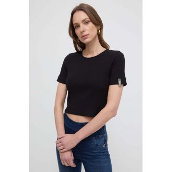 Max Mara Leisure tricou culoarea negru