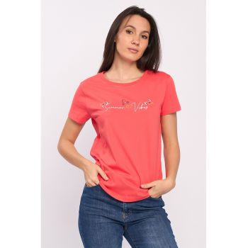 Tricou cu imprimeu text